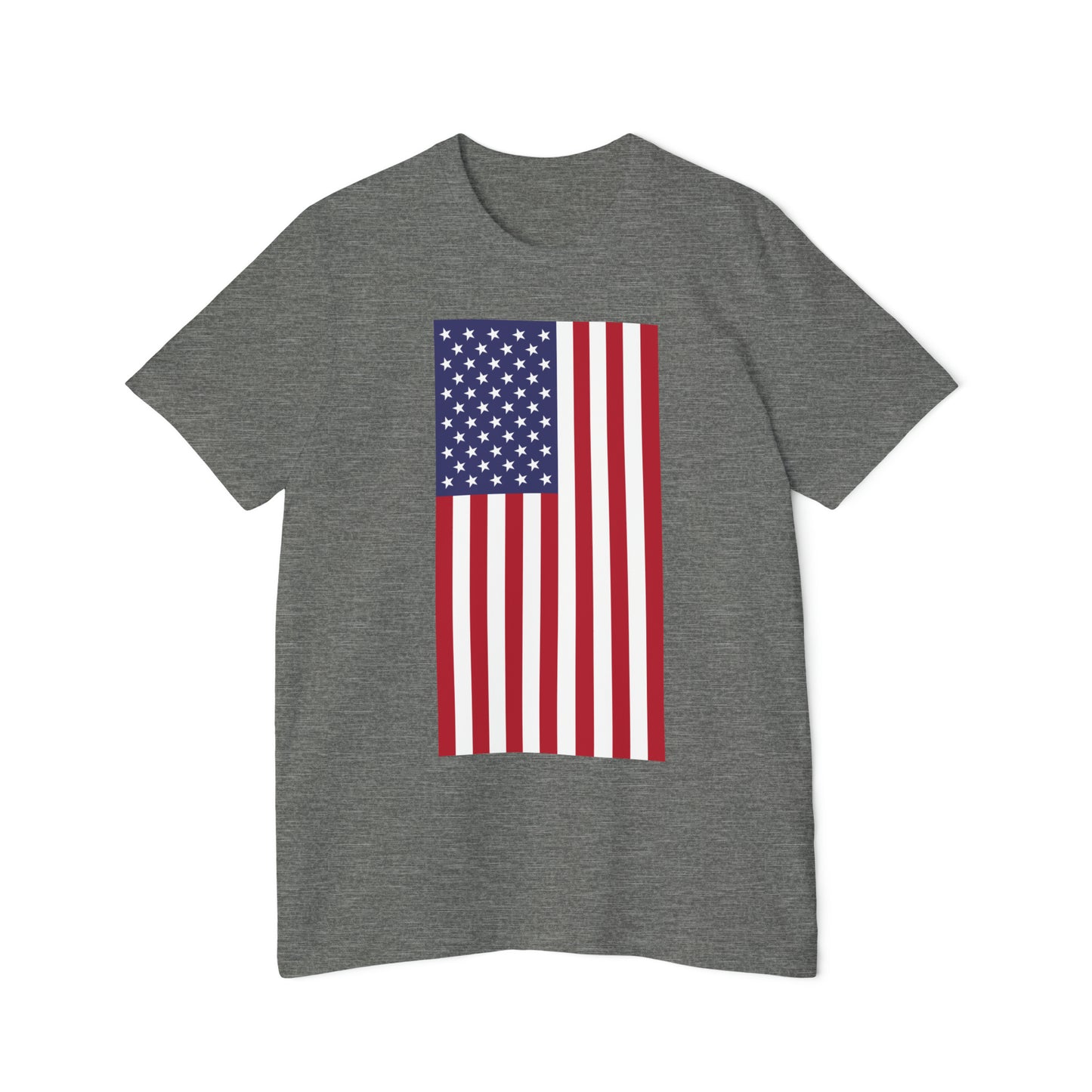 Vertical United States Flag T-Shirt | Made in USA