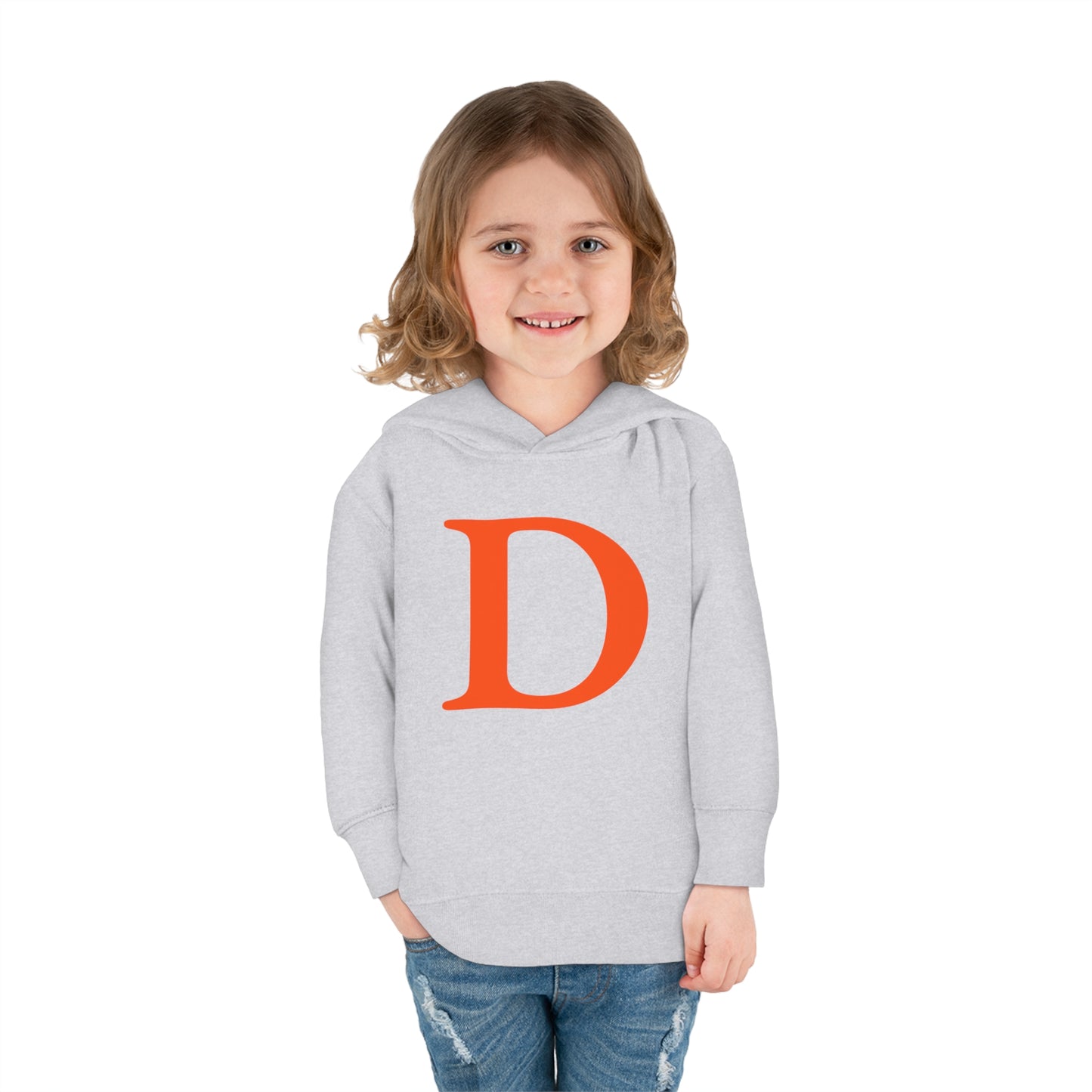 Detroit 'Old French D' Hoodie (Maple Leaf Orange) | Unisex Toddler