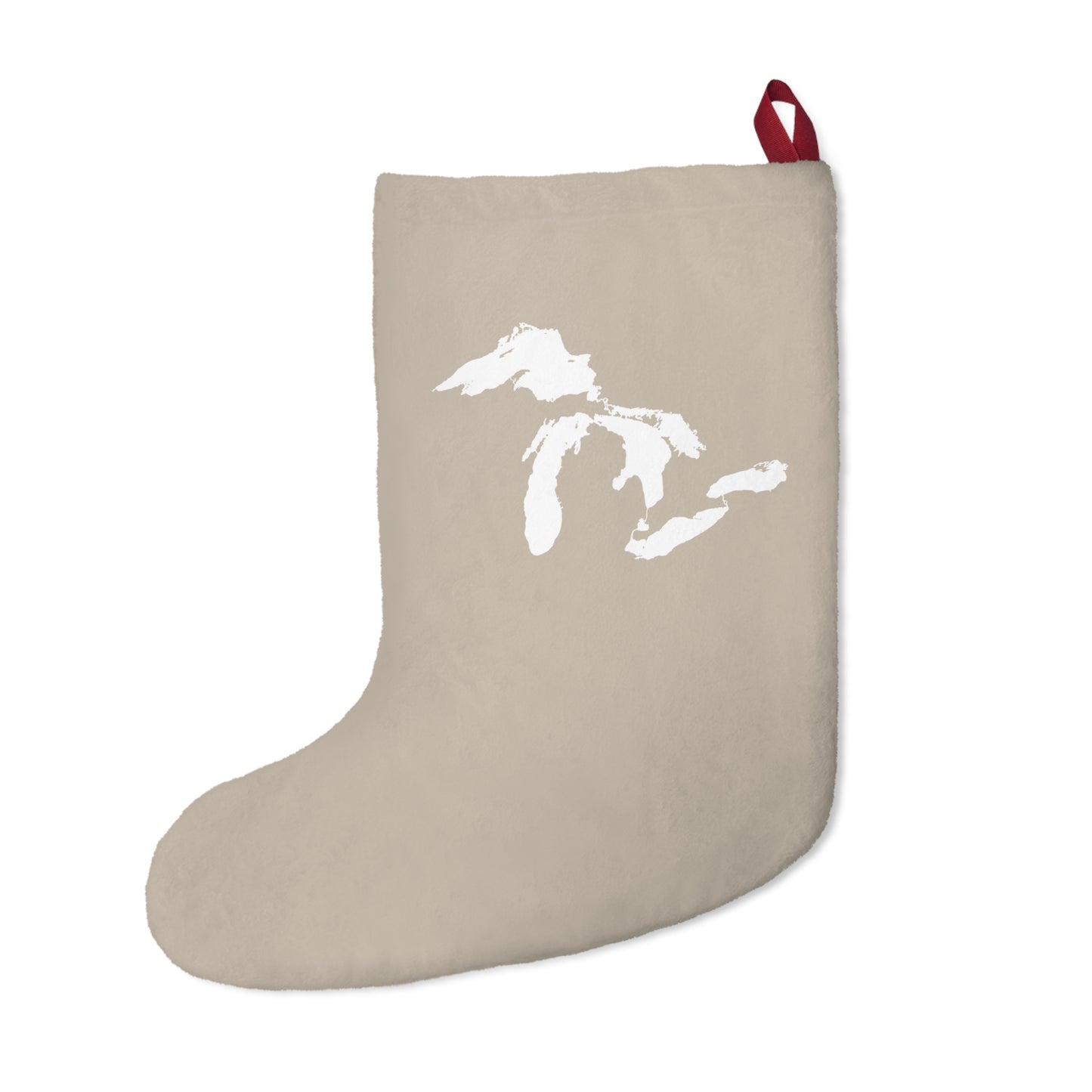 Great Lakes Christmas Stocking | Canvas Color