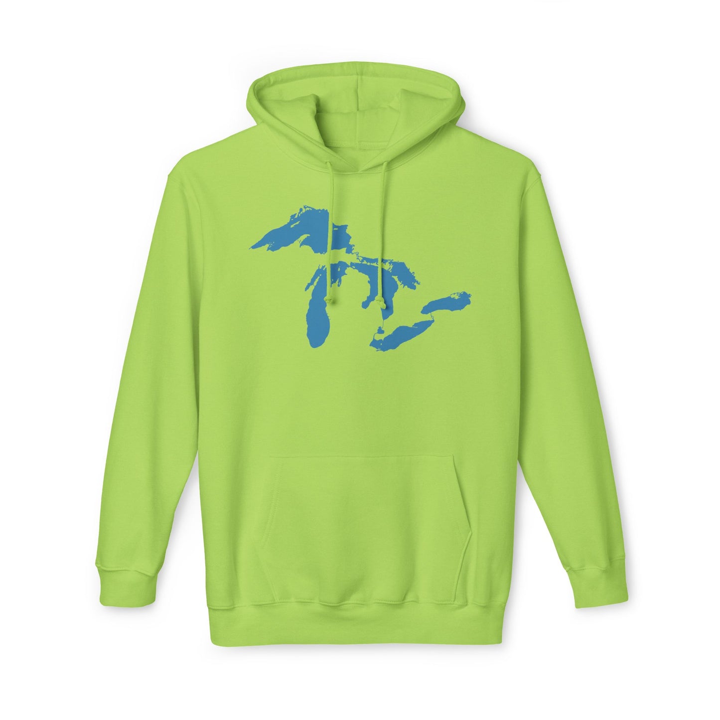 Great Lakes Ultrapremium Hoodie | Made in USA - Traverse Blue