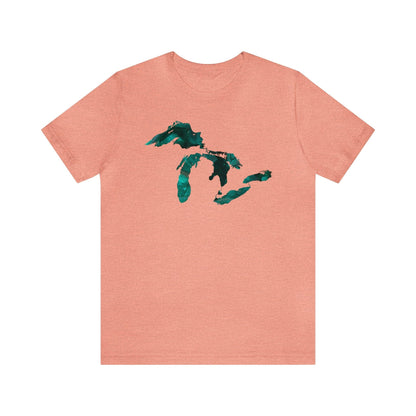 Great Lakes T-Shirt (Emerald Edition) | Unisex Standard