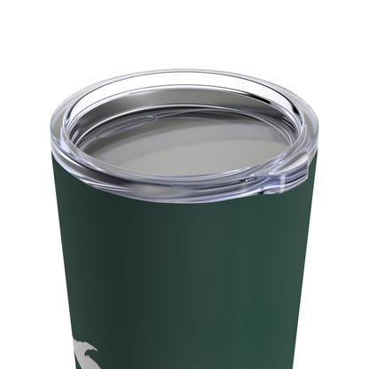 Michigan Upper Peninsula Tumbler (w/ UP Outline) | Laconic Green - 20oz