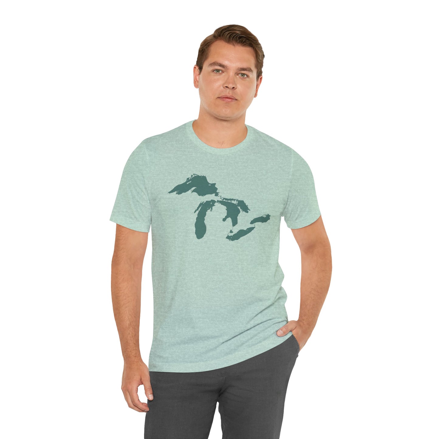 Great Lakes T-Shirt | Unisex Standard - Copper Green