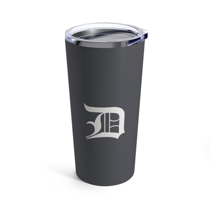 Detroit 'Old English D' Tumbler | B-24 Grey - 20oz