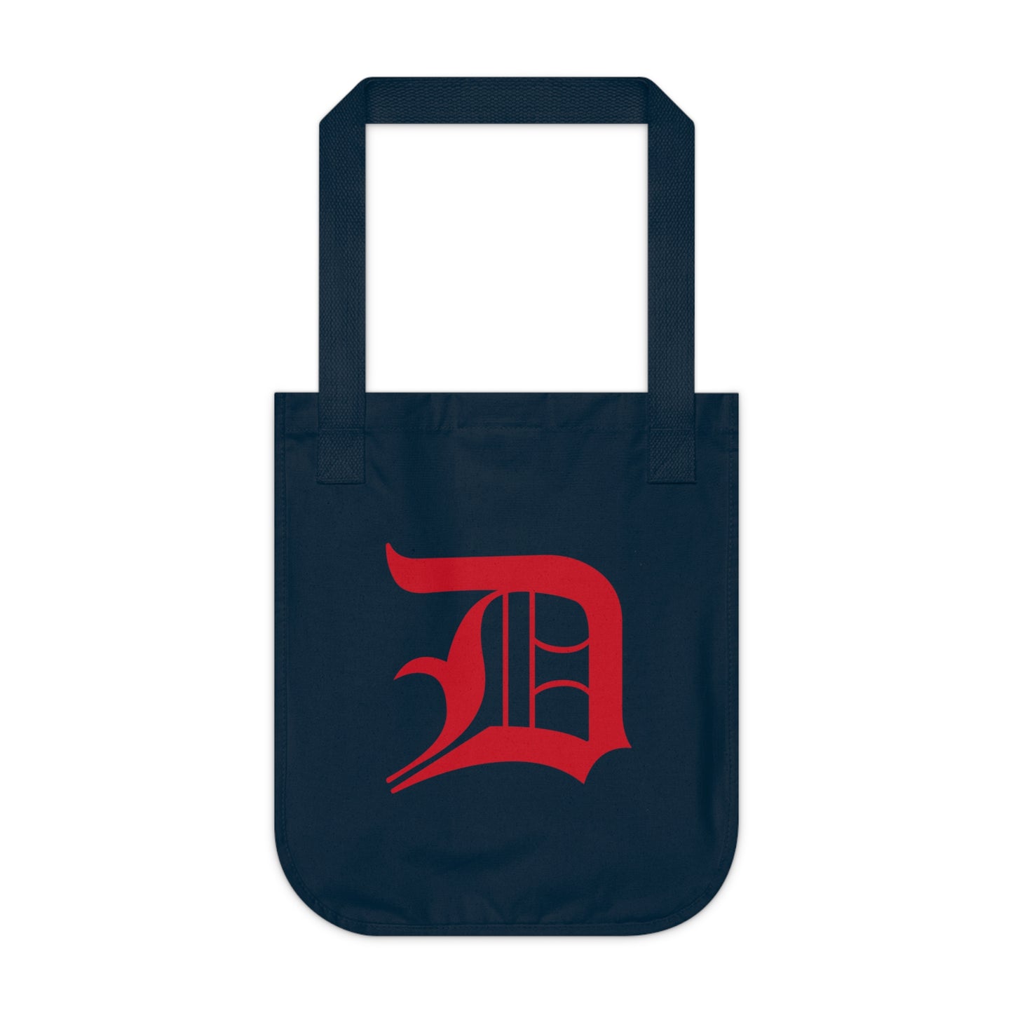 Detroit 'Old English D' Heavy Tote (Aliform Red)