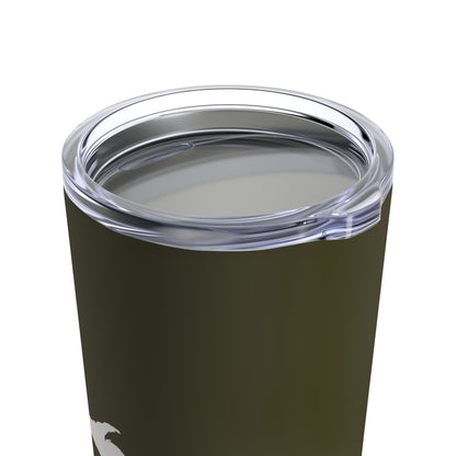 Michigan Upper Peninsula Tumbler (w/ UP Outline) | Military Green - 20oz