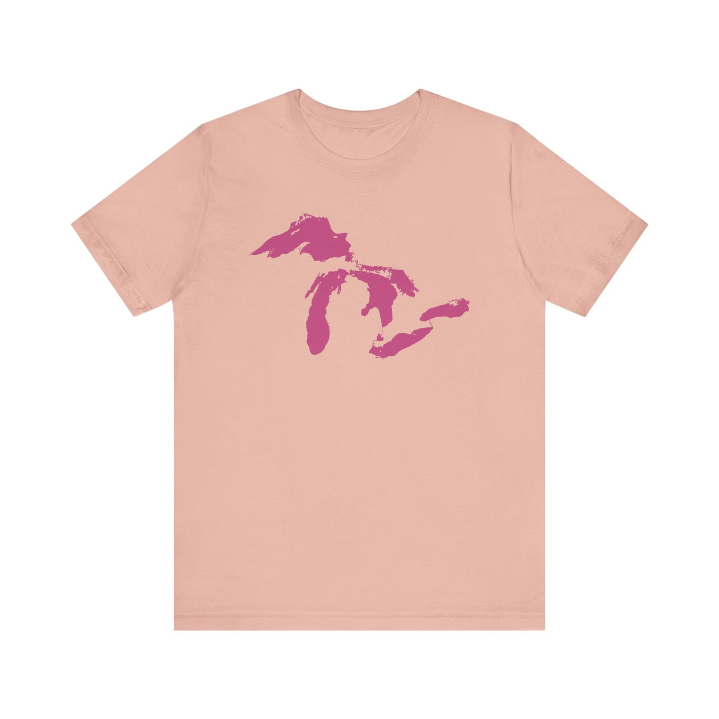 Great Lakes T-Shirt | Unisex Standard - Apple Blossom Pink