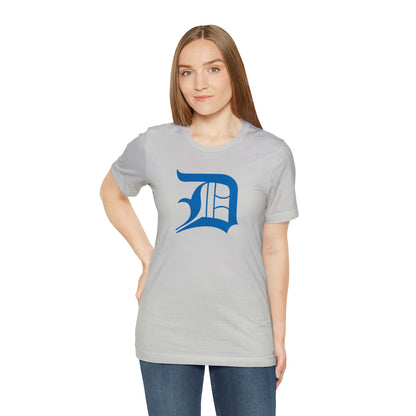 Detroit 'Old English D' T-Shirt (Azure) | Unisex Standard