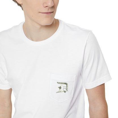 Detroit 'Old English D' Pocket T-Shirt (Benjamins Edition) | Unisex Standard