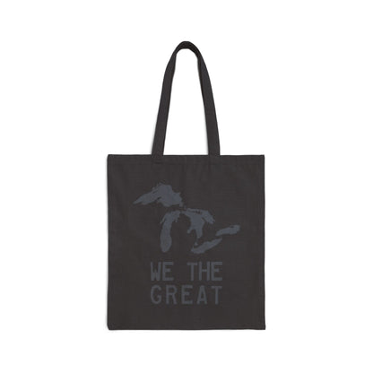 Great Lakes 'We The Great' Light Tote Bag | Iron Ore Grey