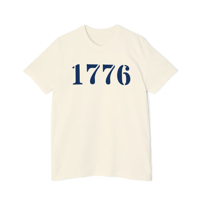 '1776' T-Shirt (Army Stencil Font) | Made in USA