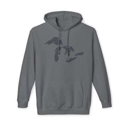 Great Lakes Ultrapremium Hoodie | Made in USA - Iron Ore Grey