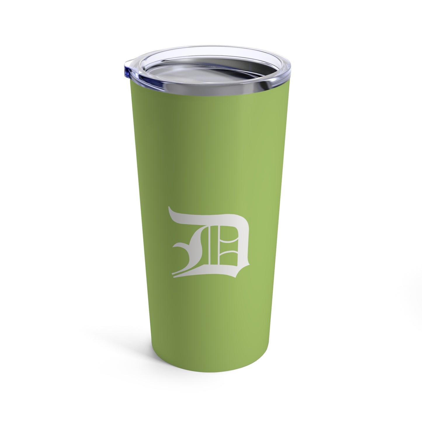 Detroit 'Old English D' Tumbler | Gooseberry Green - 20oz