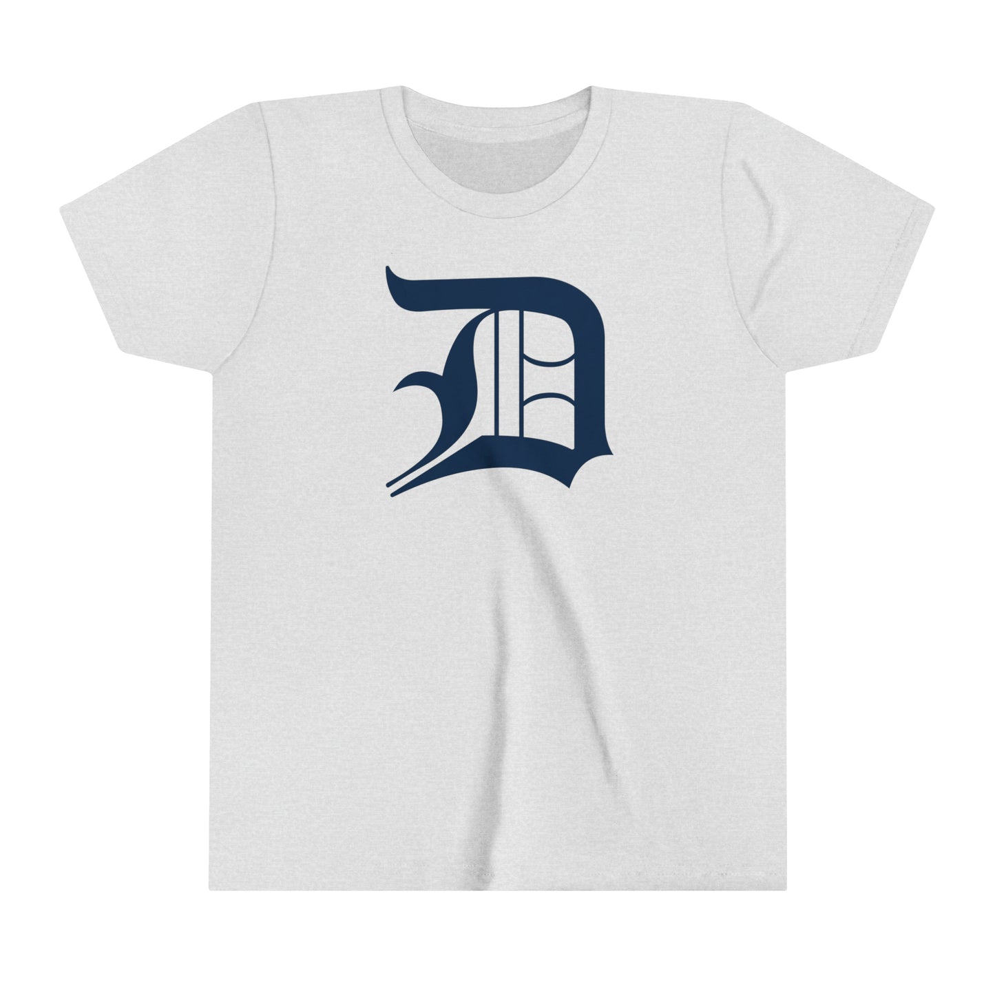 Detroit 'Old English D' T-Shirt | Youth Short Sleeve