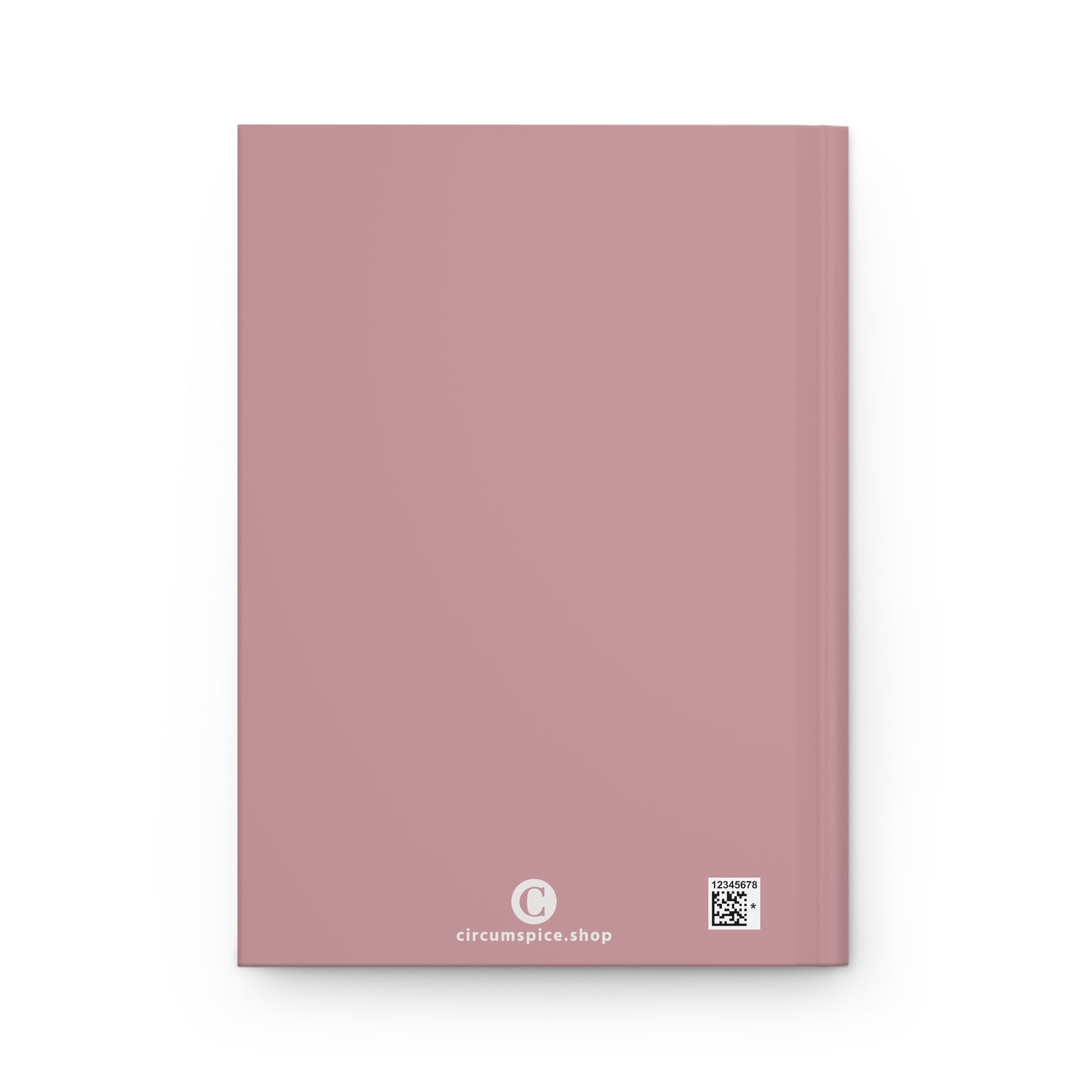 Michigan Upper Peninsula Hardcover Journal (Cherry Blossom Pink w/ Plum Outline) | Ruled - 150pgs