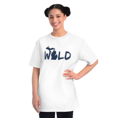 Michigan 'Wild' T-Shirt (Paintbrush Font) | Organic Unisex