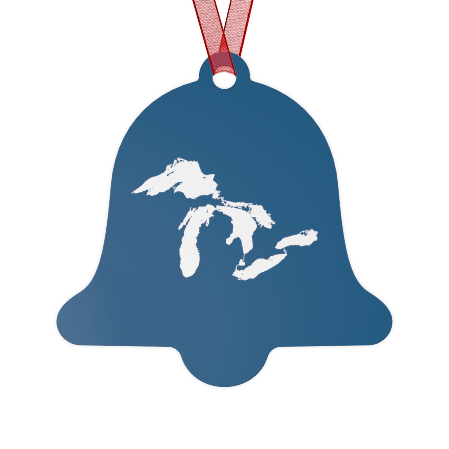 Great Lakes Christmas Ornament | Metal - Blueberry