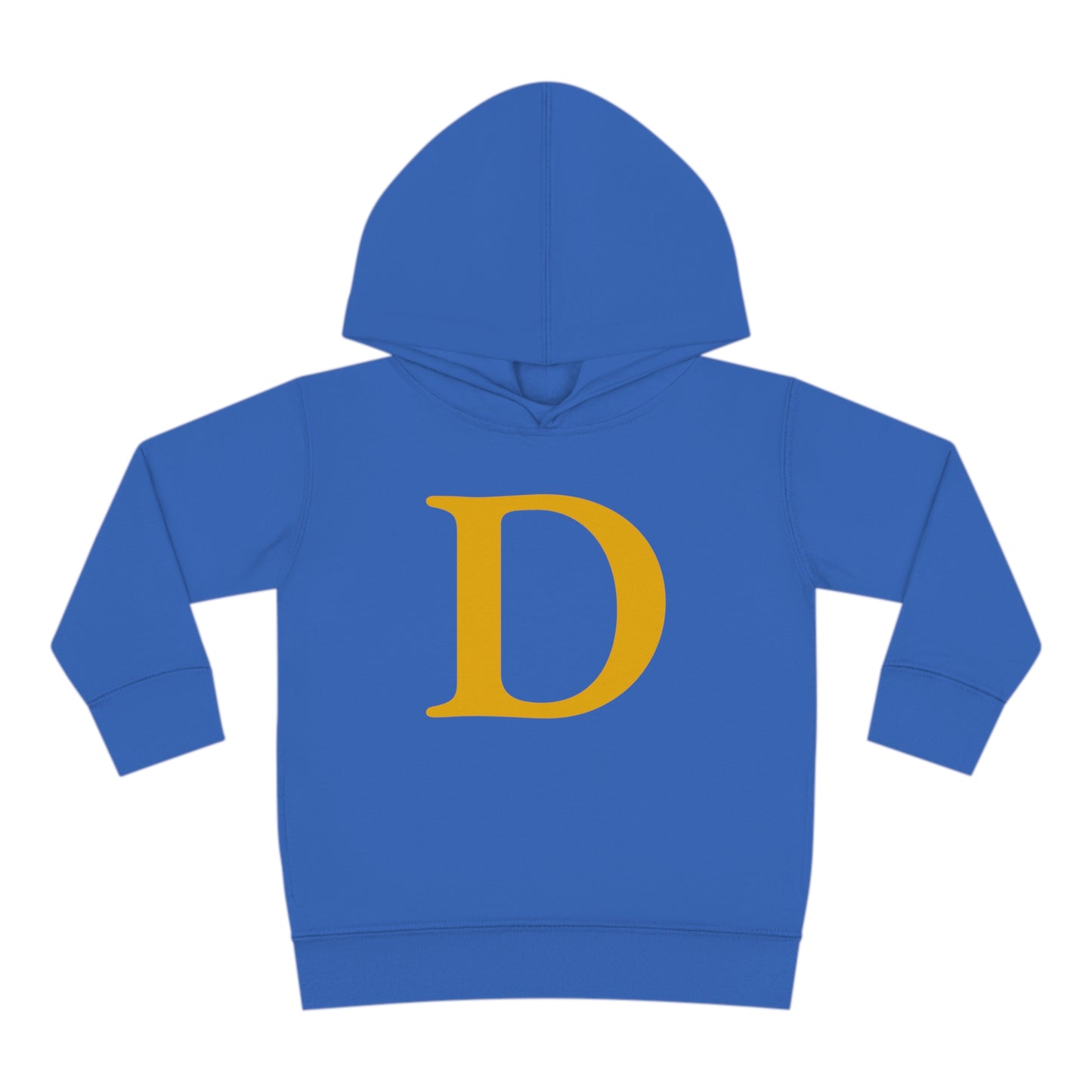 Detroit 'Old French D' Hoodie (Gold Full Body Outline) | Unisex Toddler