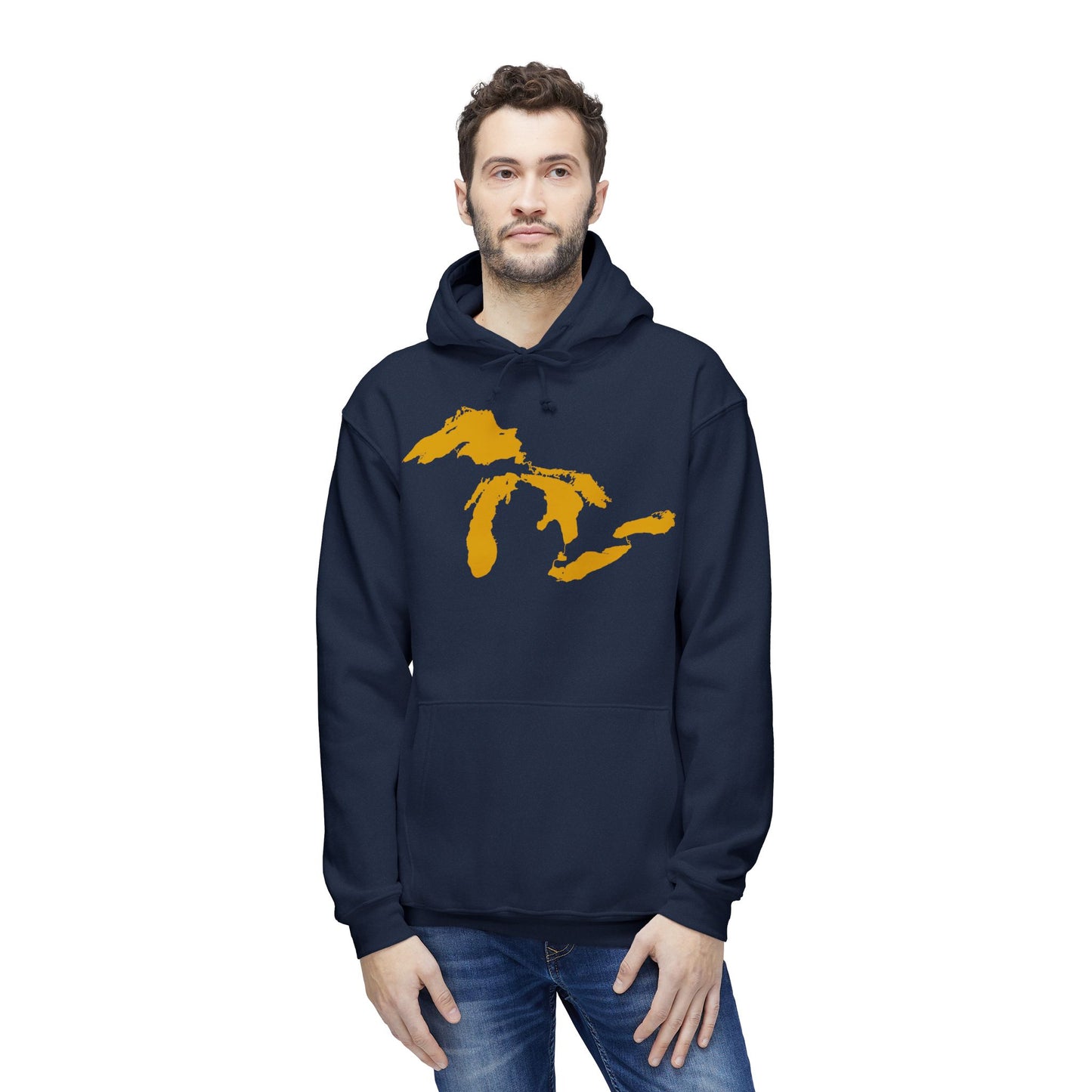 Great Lakes Ultrapremium Hoodie | Made in USA - Gold