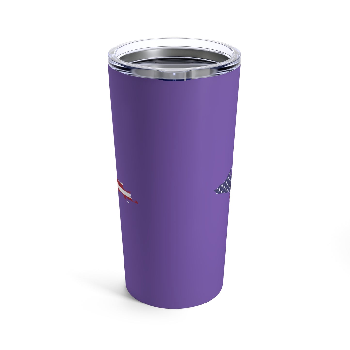 Michigan Upper Peninsula Tumbler (w/ UP USA Flag) | Lake Iris - 20oz