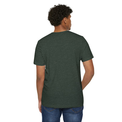 'Detroit' T-Shirt (Copper Green Old English 'D') | Unisex Recycled Organic