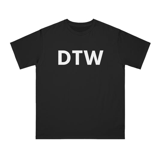 Detroit 'DTW' T-Shirt | Unisex Organic