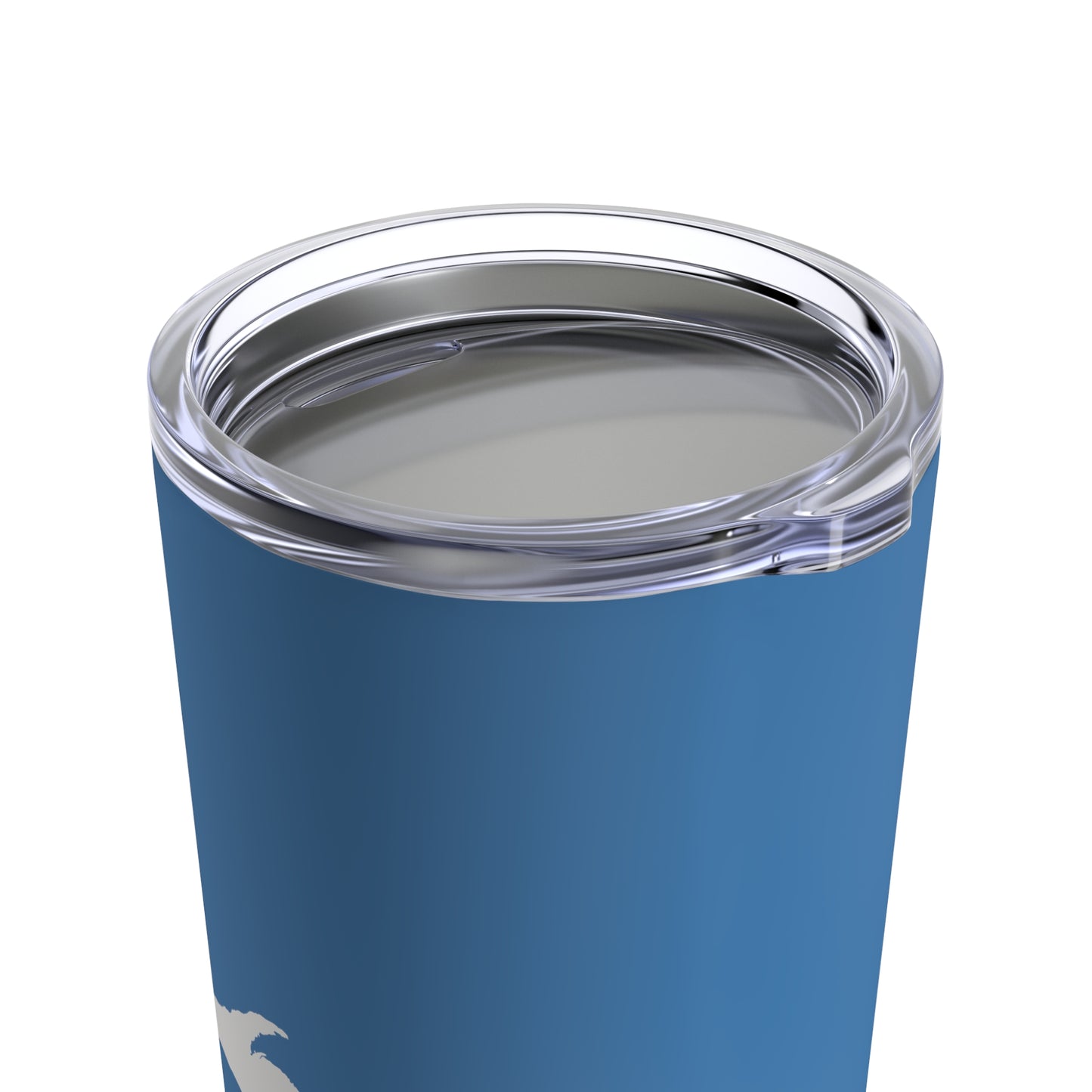 Michigan Upper Peninsula Tumbler (w/ UP Outline) | Lake Superior Blue - 20oz