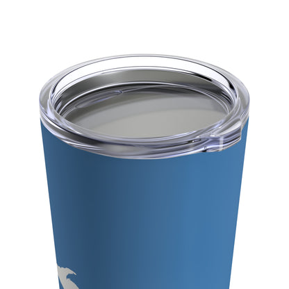 Michigan Upper Peninsula Tumbler (w/ UP Outline) | Lake Superior Blue - 20oz