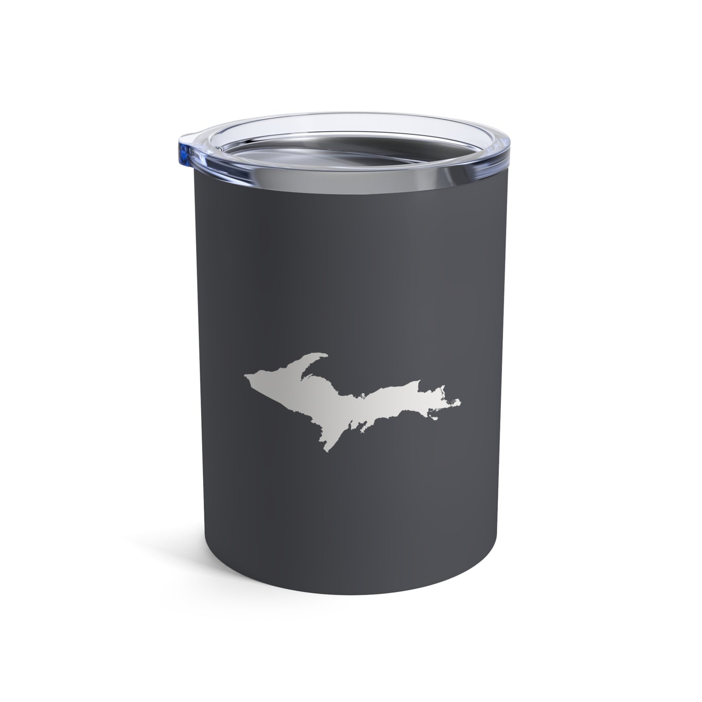 Michigan Upper Peninsula Tumbler (w/ UP Outline) | Irone Ore Grey - 10oz