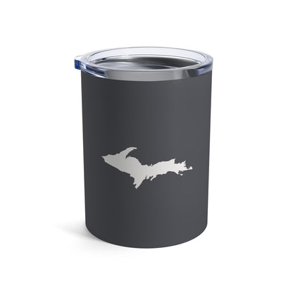 Michigan Upper Peninsula Tumbler (w/ UP Outline) | Iron Ore Grey - 10oz