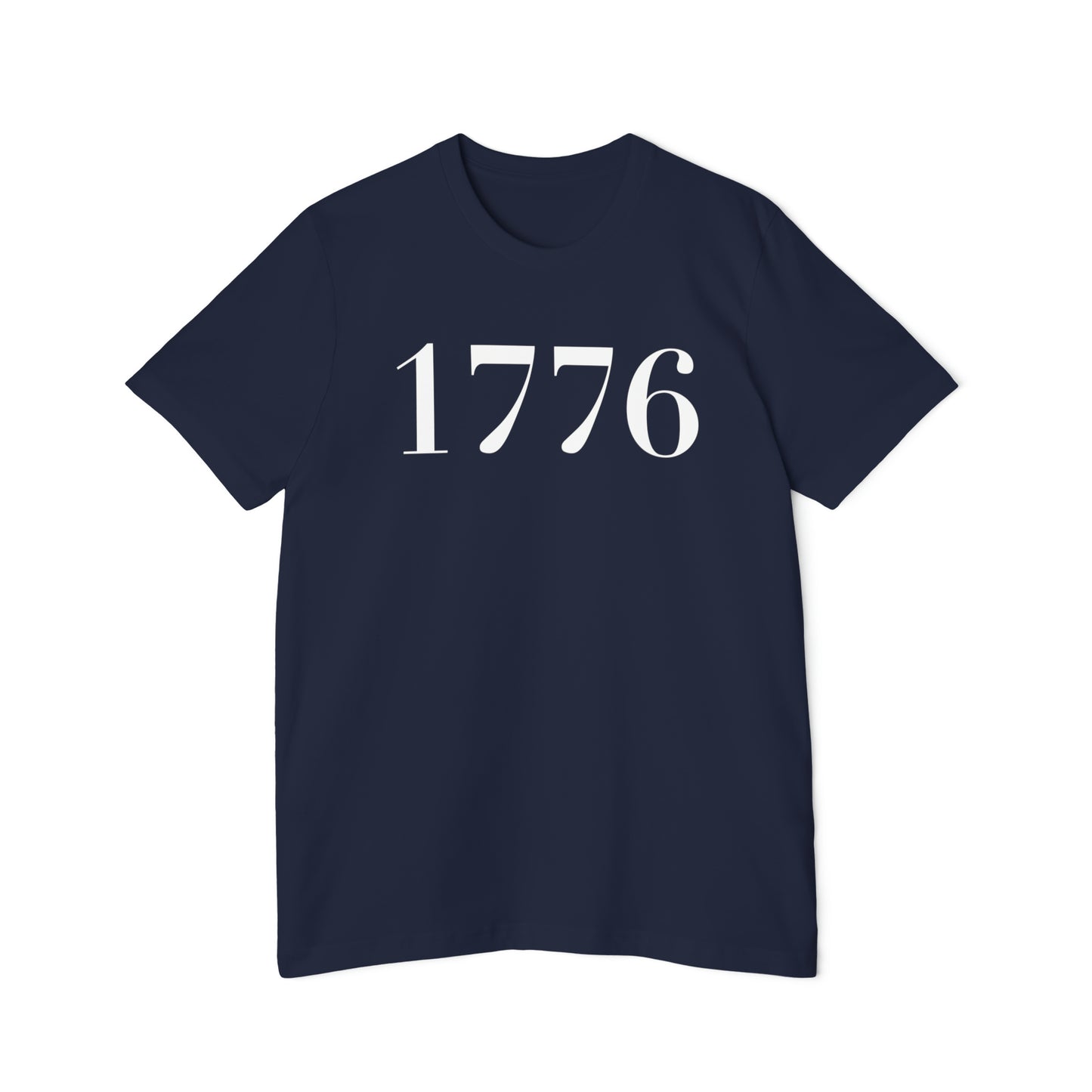 '1776' T-Shirt (Didone Font) | Made in USA