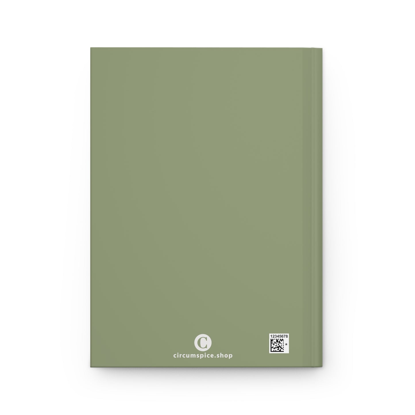 Michigan Upper Peninsula Hardcover Journal (w/ UP USA Flag) | Ruled - Beachgrass Green