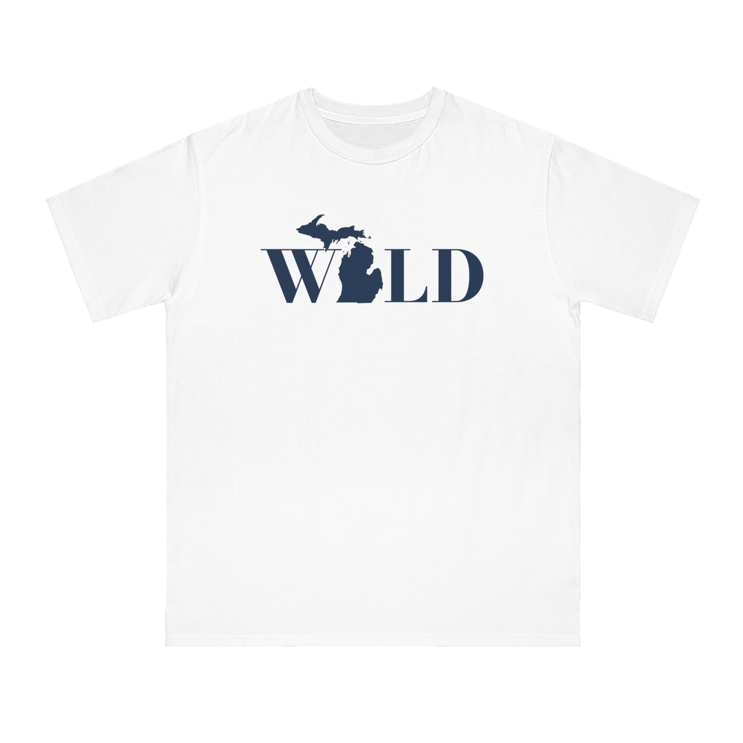 Michigan 'Wild' T-Shirt (Didone Font) | Organic Unisex