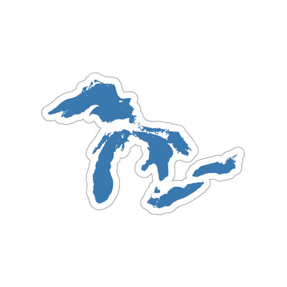 Great Lakes Die Cut Stickers (Superior Blue) | Indoor/Outdoor