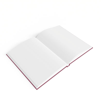 Michigan Upper Peninsula Blank Sketchbook (w/ UP USA Flag) | Ruby Red