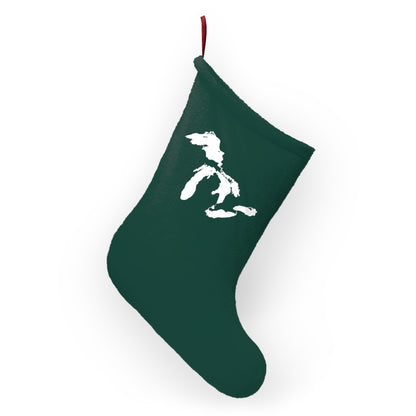 Great Lakes Christmas Stocking | Laconic Green