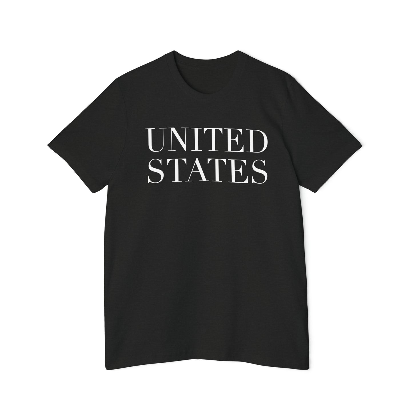 'United States' T-Shirt (Didone Font) | Made in USA