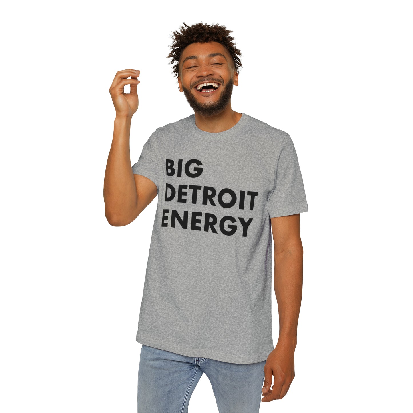 'Big Detroit Energy' T-Shirt | Made in USA