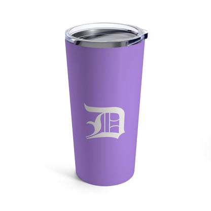 Detroit 'Old English D' Tumbler | Lavender - 20oz