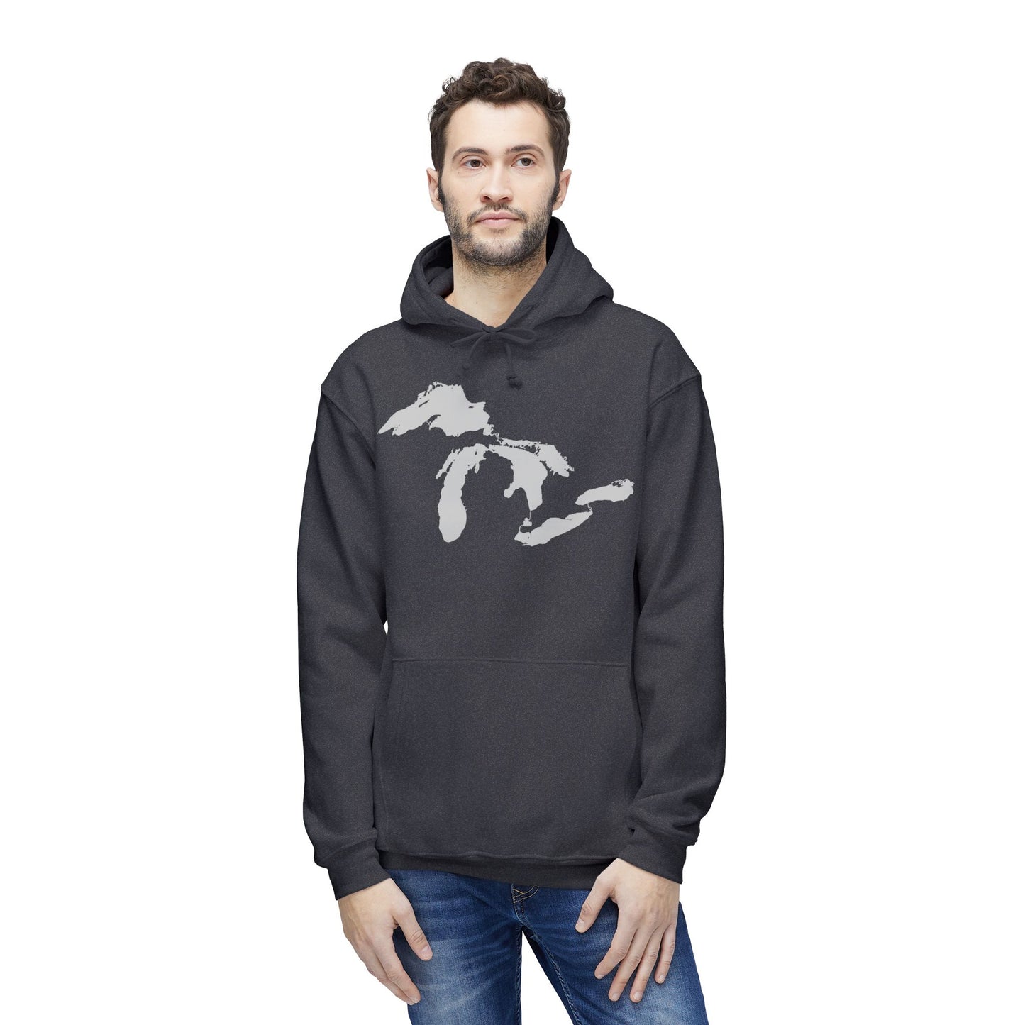 Great Lakes Ultrapremium Hoodie | Made in USA - Platinum