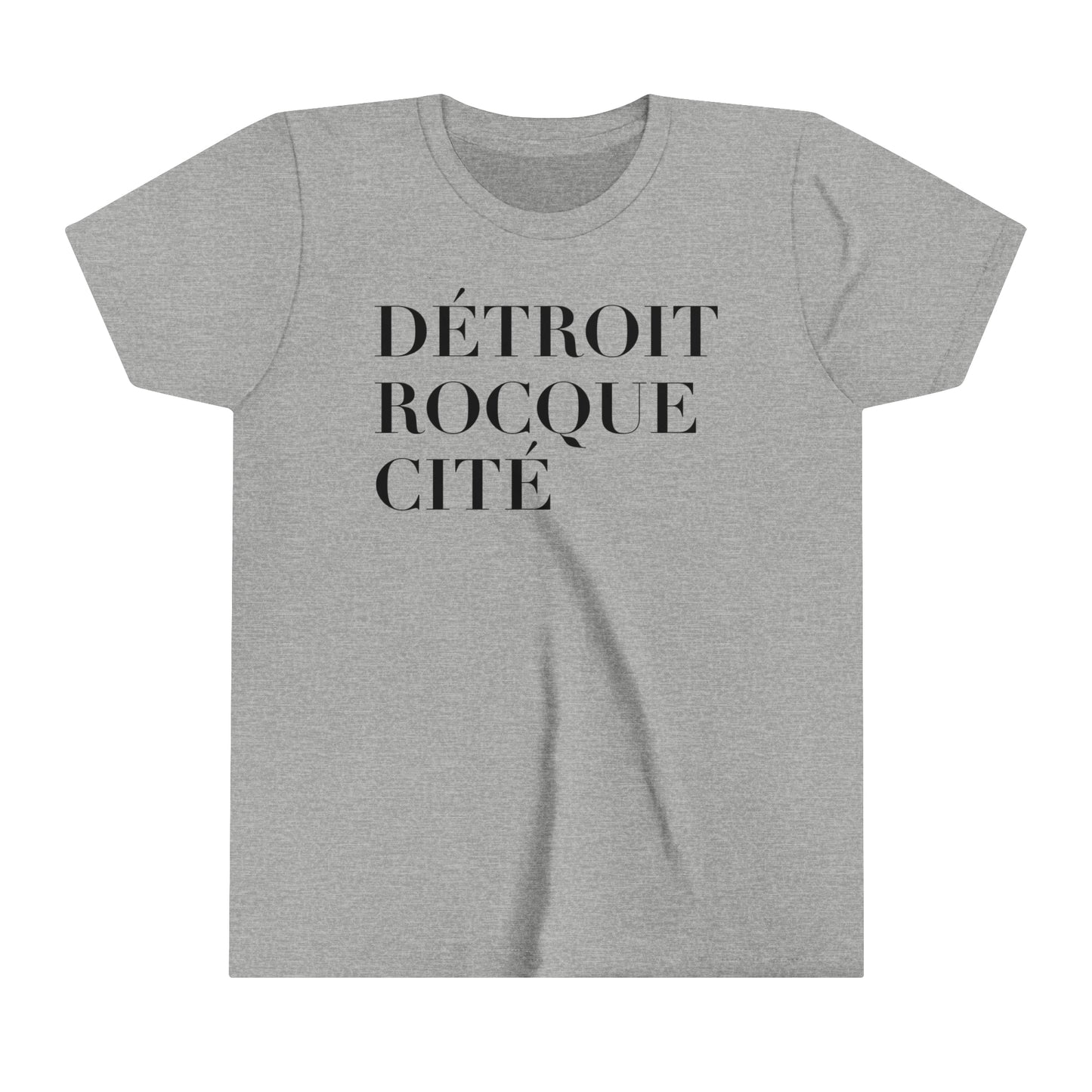 'Détroit Rocque Cité' T-Shirt | Youth Short Sleeve