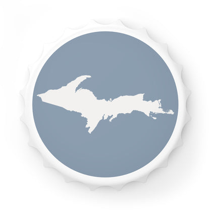 Michigan Upper Peninsula Bottle Opener (w/ UP Outline) | B-24 Grey