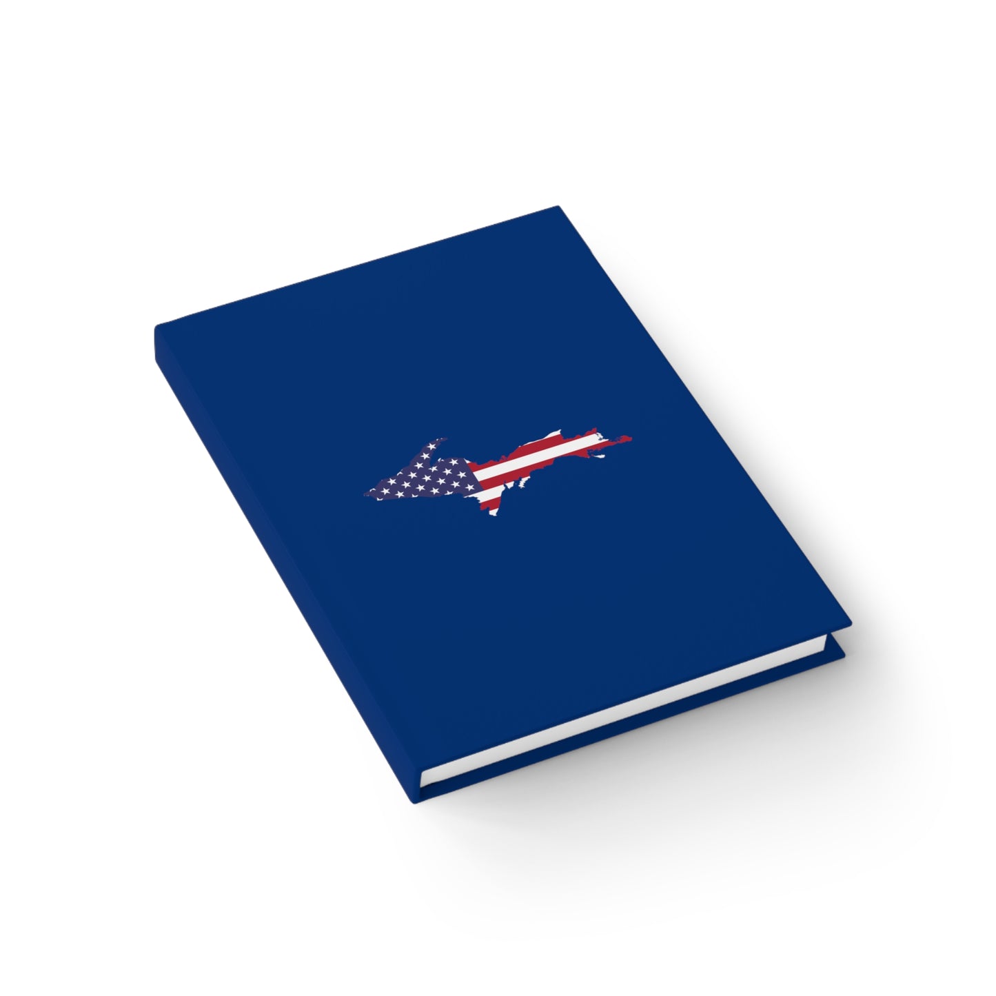 Michigan Upper Peninsula Blank Sketchbook (w/ UP USA Flag) | Dearborn Blue