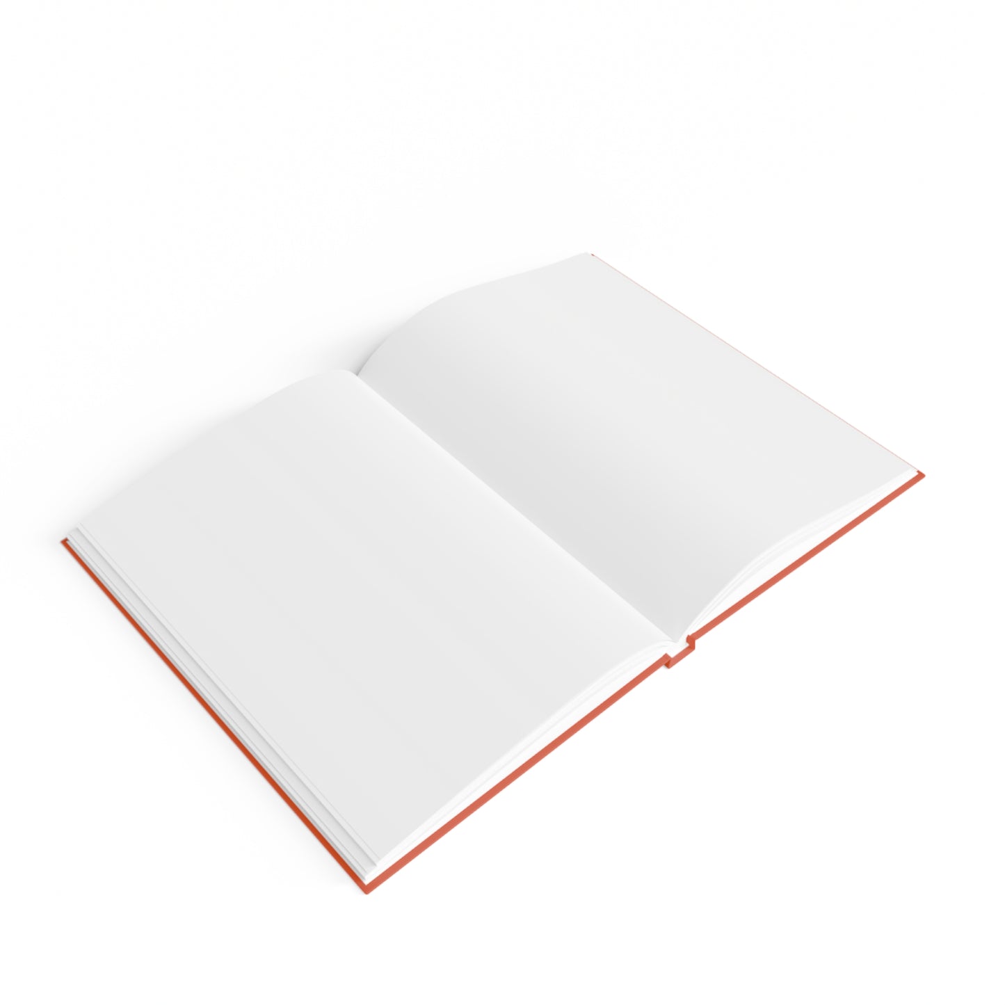 Michigan Upper Peninsula Blank Sketchbook (w/ UP USA Flag) | Maple Leaf Orange