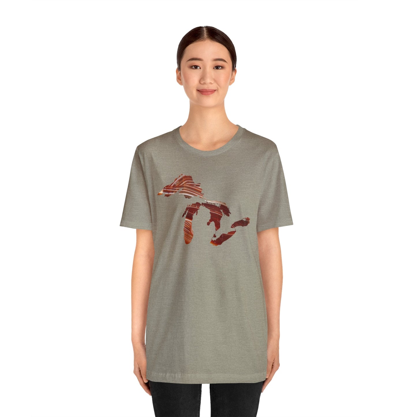 Great Lakes T-Shirt (Agate Edition) | Unisex Standard