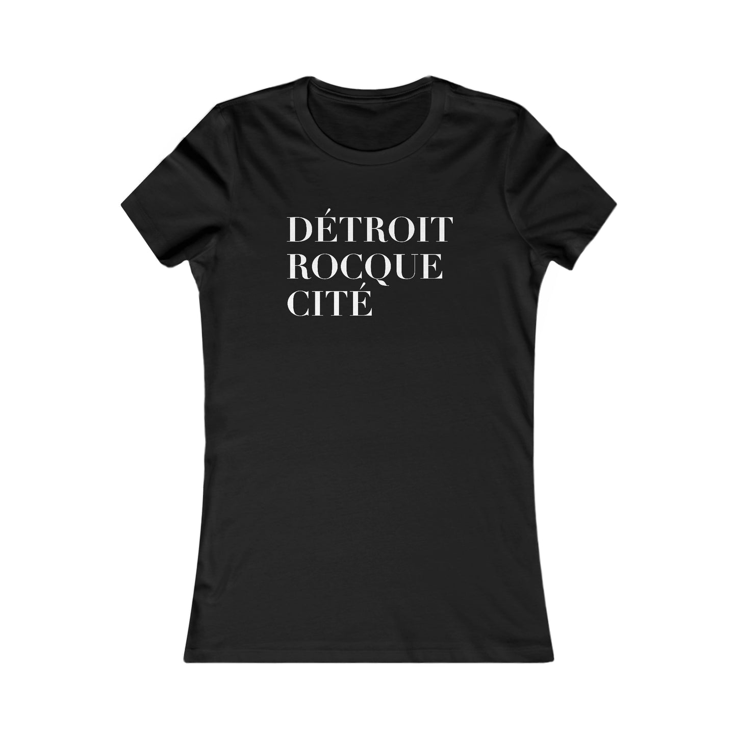 'Détroit Rocque Cité' T-Shirt | Women's Slim Fit