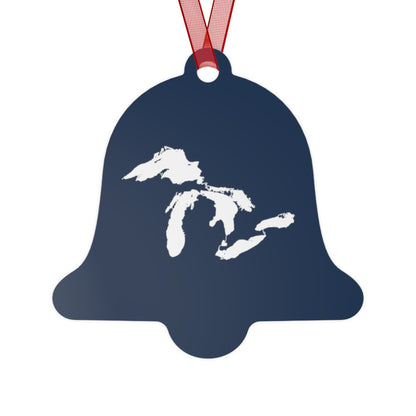 Great Lakes Christmas Ornament | Metal - Navy