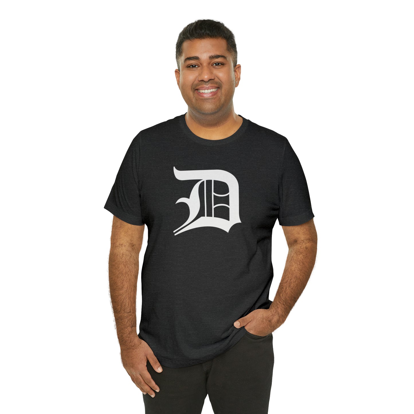 Detroit 'Old English D' T-Shirt | Unisex Standard