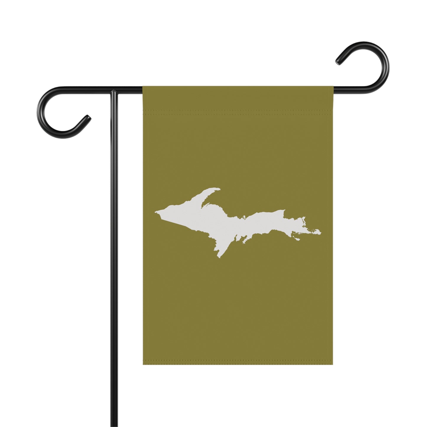 Michigan Upper Peninsula Home & Garden Flag (w/ UP Outline) | Beachgrass Green