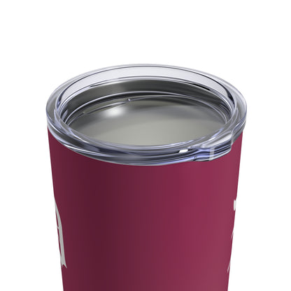 Detroit 'Old English D' Tumbler | Ruby Red - 10oz